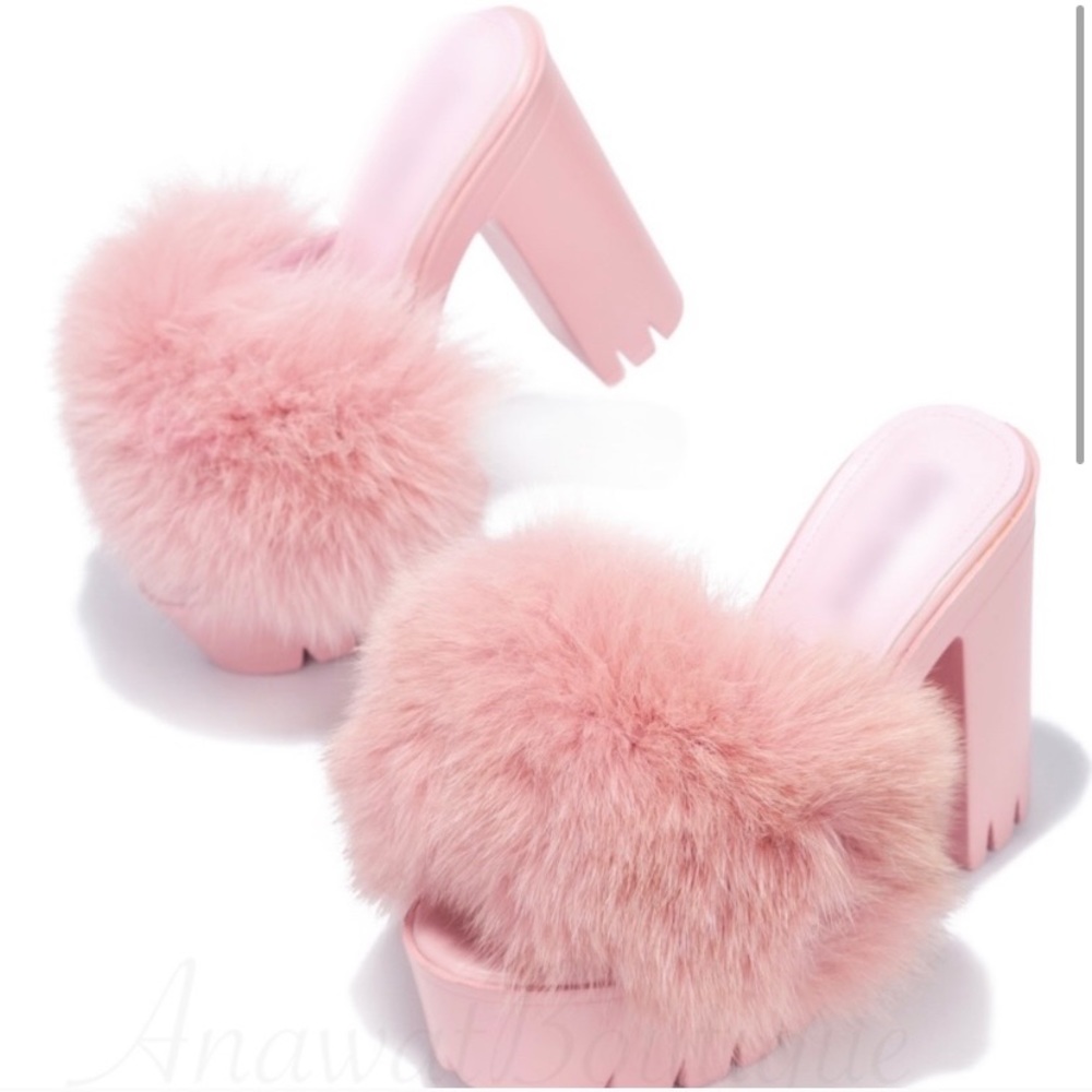 The Hottie Get What I Want Chunk Heel Platform
